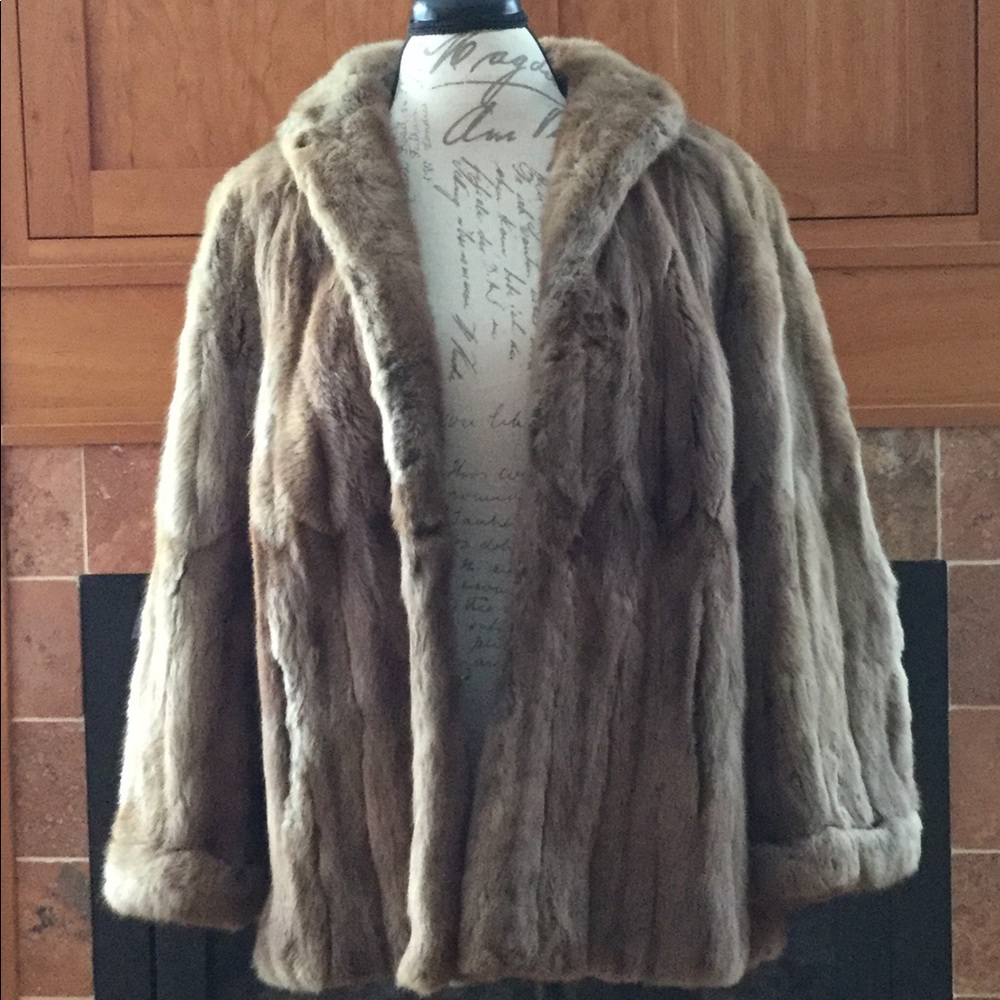 Russian Squirrel Fur Coat